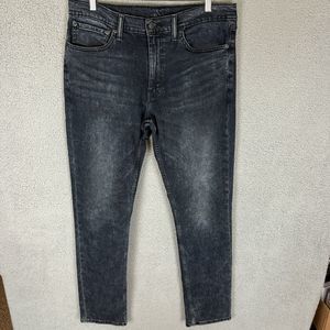 Levi's Jeans Mens 36x34 Blue Denim‎ Slim Fit Straight Leg Pants Cotton Casual